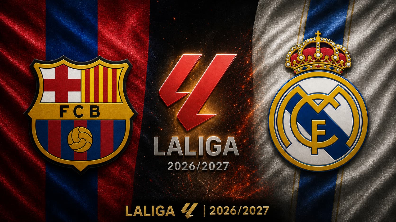 تقديم مباراة برشلونة وريال مدريد في الدوري الإسباني 2026/2027