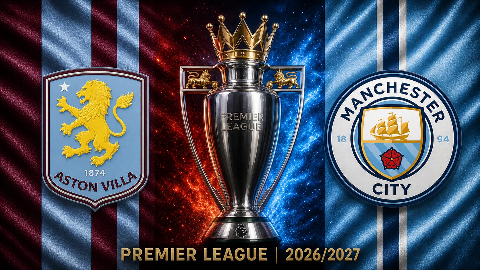 تقديم مباراة مانشستر سيتي وأستون فيلا في الدوري الإنجليزي 2026/2027