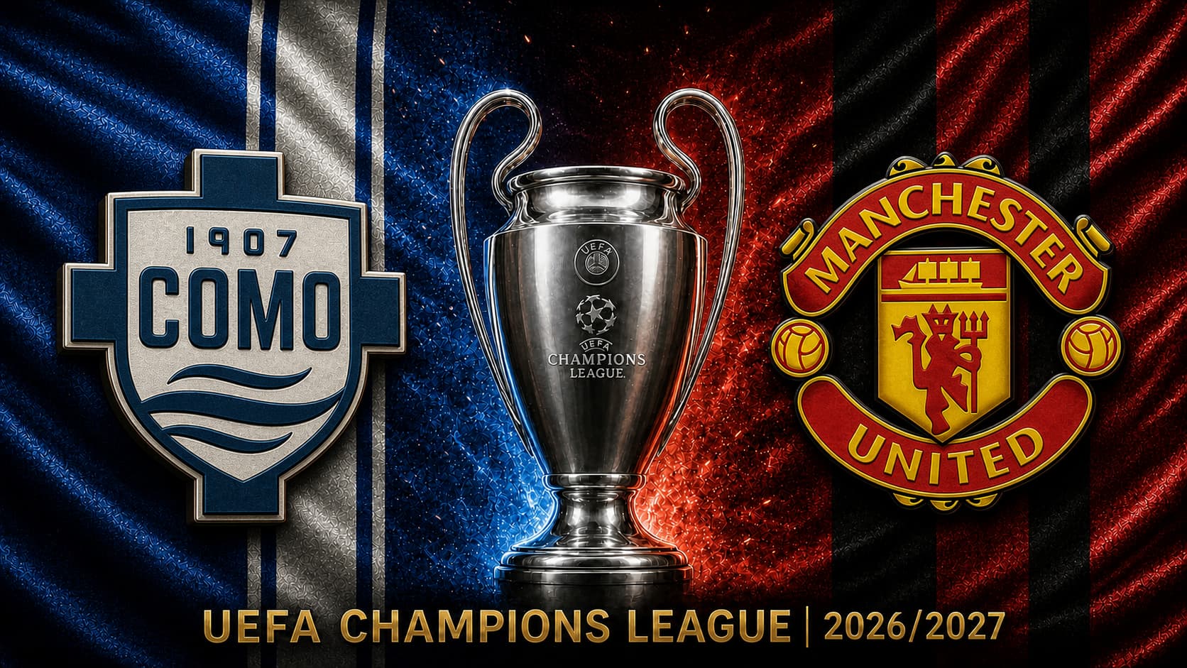 تقديم مباراة مانشستر يونايتد وكومو في دوري أبطال أوروبا 2026/2027